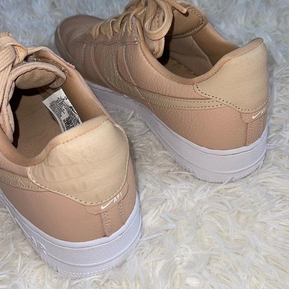 Mens Nike Air Force 1 '07 Craft 'Vachetta Tan Sneakers Rare Casual Shoes - Picture 5 of 6